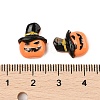 Halloween Theme Opaque Resin Cabochons CRES-M037-07A-01-3