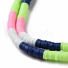 Handmade Polymer Clay Bead Strands CLAY-C003-05I-4