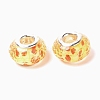 Resin European Beads RESI-WH0014-35-2