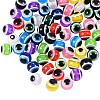 180Pcs 12 Colors 2 Style Resin Beads RESI-SZ0001-21-7