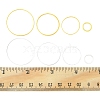 80Pcs 8 Style Brass Linking Rings KK-FS0001-15-6