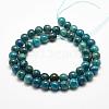Natural Apatite Beads Strands G-F475-06-8mm-2