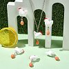 Opaque Resin Pendants RESI-CJC0031-002P-1-6
