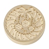 Christmas Series Wax Seal Brass Stamp Head AJEW-M037-01G-29-2