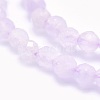 Natural Amethyst Beads Strands G-O166-28-4mm-3