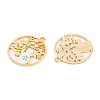 Rack Plating Alloy Enamel Pendants FIND-A040-07A-04G-2