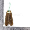 Natural  Nephrite Jade/Hetian Jade Pendants G-Q176-01B-01-3