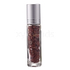 Natural Red Jasper Chip Bead Roller Ball Bottles AJEW-H101-01E-1