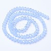 Electroplate Glass Beads Strands EGLA-A044-J4mm-B03-2