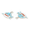 Alloy Enamel Pendants ENAM-G212-04P-3