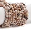 Natural Peach Moonstone Beads Strands G-B093-A01-01-2