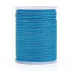 Round Waxed Polyester Cord X-YC-G006-01-1.0mm-14-1