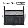 Polyester Mesh Hanging Zipper Bags ABAG-WH0072-041-2