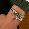 Alloy Beads European Bangles FS-WG24546-01-3