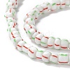 Handmade Lampwork Beads Strands BLOW-K001-01B-12-4