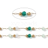 Handmade Glass Beaded Chains CHS-P016-45G-04-2