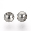 Non-Tarnish 201 Stainless Steel Spacer Beads X-STAS-R071-35-2