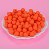 Round Silicone Focal Beads SI-JX0046A-37-3