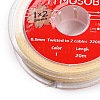 2-Ply Round Waxed Cotton Thread Cords YC-T004-01A-02-2