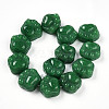 Dyed Natural Malaysia Jade Beads Strands G-M108-A13-01-2