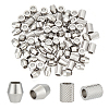 Unicraftale 80Pcs 2 Style 201 Stainless Steel European Beads STAS-UN0048-16-1