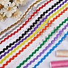 Gorgecraft 60M 12 Colors Wave Bending Fringe Trim OCOR-GF0003-47-4