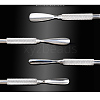 Double Head Stainless Steel Cuticle Pusher MRMJ-R052-98-2