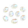 Glass Rhinestone Cabochons MRMJ-N029-07-10-1