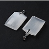 Natural Selenite Big Pendants G-M091-01E-2