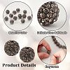 100Pcs Polymer Clay Rhinestone Beads RB-PH0001-43C-4