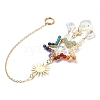 Chakra Gemstone Beads Pendant Decorations HJEW-JM01152-02-5