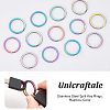 20Pcs 304 Stainless Steel Split Key Rings FIND-UN0003-53-5