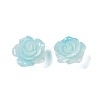 Synthetic Coral 3D Flower Rose Beads CORA-A005-14mm-26-1