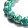 Synthetic Imperial Jasper Beads Strands G-E568-01C-02-3