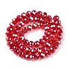 Electroplate Glass Beads Strands LS-EGLA-A044-T8mm-B01-3
