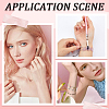 2Pcs Iron and PVC and Acrylic Alligator Memo Clips FIND-SC0011-26A-5