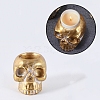 Halloween Skull Resin Candle Holders DJEW-R009-02-1