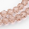 Transparent Glass Bead Strands LS-GLAA-G013-4mm-90-3