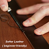 3 Rolls 3 Colors Flat PU Leather Cord LC-GF0001-15A-6