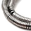 Non-magnetic Synthetic Hematite Beads Strands G-K011-4x1mm-03-3