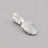 925 Sterling Silver Pinch Bails STER-WH20003-04S-2