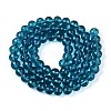 Transparent Glass Bead Strands GLAA-R095-10mm-27-2