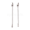 925 Sterling Silver Chain Extenders STER-D036-30AS-1