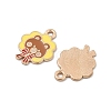 Animal Forest Theme Zinc Alloy Enamel Pendants FIND-Z065-01E-2