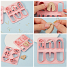 3Pcs 3 Styles ABS Plastic Plasticine Tools DIY-SC0025-44-3