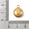 Birthstone Theme May 304 Stainless Steel Pendants STAS-K239-01G-A05-3