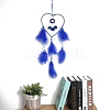 Heart with Feather Wall Hanging Decorations PW-WG94B6B-01-2