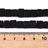 Natural Lava Rock Beads Strands G-T139-6x6-34A-5