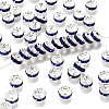 Brass Grade A Rhinestone Spacer Beads RB-A014-Z8mm-05S-1