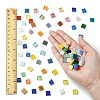 100Pcs 2 Colors Mosaic Tiles Glass Cabochons DIY-YW0012-19-4